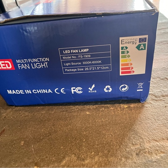 LED Multi-Function Fan Light - White - Picture 2 of 5